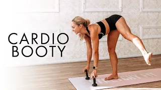 30 Min Sweaty Cardio Barre + Butt Lift (Intense Home Barre Workout)