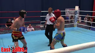 2018 WAKO Hungarian Cup K1  57kg jun Bespiatyi UKR vs Nitecki SVK