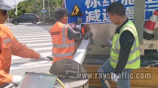 Rays Traffic Road Marking Machine Cases