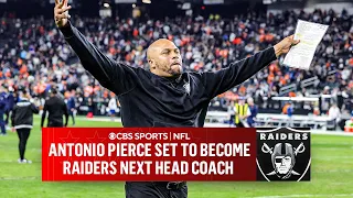 Raiders Set To Hire Antonio Pierce As Next Head Coach I CBS Sports