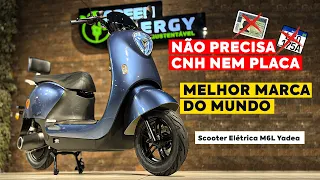 ELECTRIC SCOOTER M6L 1000W - NO LICENSE REQUIRED