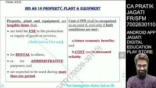 ind As 16 Quick Revision in 30 Minutes | PPE | Pratik Jagati