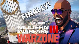 I FINALLY WON IN WARZONE - CALL OF DUTY: WARZONE