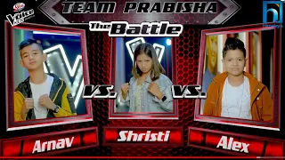 Coach Prabisha | Arnav Vs Shristi Vs Alex | The Voice Kids Nepal 2023