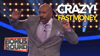 GREATEST FAST MONEY EVER On Family Feud USA! Bonus Round