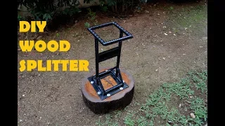 DIY  Kindling Cracker / Log Splitter from Rebar