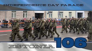 Eesti Vabariigi 106. sünnipäeva paraad | Independence Day Parade Estonia 106 🇪🇪 24.02.2024