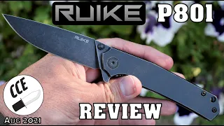 Review  of the  Ruike P801 - All-Steel Budget FrameLock Knife