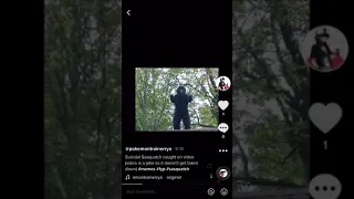 Suicidal Sasquatch caught on video (full video)