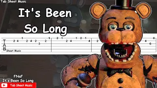 Five Nights at Freddy's 2 - It's Been So Long | EASY SLOW Guitar tutorial