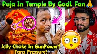 Praying By Priest For GodLike Qualification💛🧿 Jelly Choke In Gunpower😳? Fans Pressure On GodL