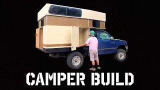Building A 4x4 Truck Camper | DIY Composite Camper Doors