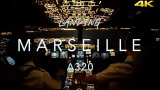 MARSEILLE | A320 LANDING 4K