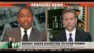 Stephen A. reacts to Danny Ainge retiring and Brad Stevens moving to the front office | unfiltered