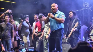 WATCH: PNP Chief Ronald dela Rosa sings at Rakrakan