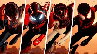 Spider-Man: Miles Morales - Ending w/All Suits