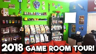 2018 Game Room Tour! - 30+ Unique Platforms, 1500+ Games! | Nintendrew