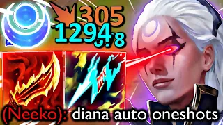 ON-HIT DIANA WILL MAKE YOU UNINSTALL (AUTO ATTACK ONESHOT)