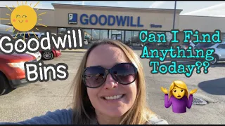 Digging For Treasure in the GOODWILL BINS | Trying to find Vintage to RESELL