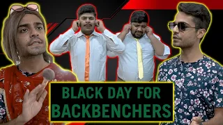 Black Day For Backbenchers || Unique MicroFilms || Comedy Sketch || 15 Sep