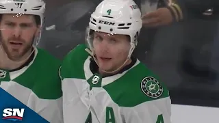 Stars' Tic-Tac-Toe Play Nets Heiskanen His First Of The Playoffs