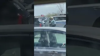 Woman Hit With Wind SO Hard That ....