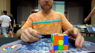 9.71 Official 3x3 Rubik's Cube Average | Roux Method