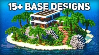 15+ Base Designs for Survival Minecraft 1.19