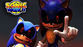 SONIC.EXE AND CLASSIC SONIC.EXE PLAY SONIC WORLD.