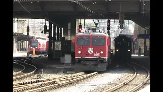 Knotenpunkt Chur Hauptbahnhof 2022 - Personen und Güterzugbewegungen
