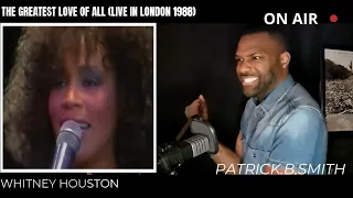 WHITNEY HOUSTON-THE GREATEST LOVE OF ALL- (LIVE IN LONDON 1988)-REACTION VIDEO