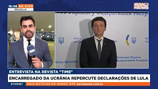 Encarregado da Ucrânia repercute declarações de Lula