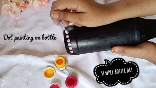 Simple bottle art idea | bottle art malayalam | #shorts #bottleart