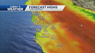 Mostly sunny partly cloudy skies expected over next few days