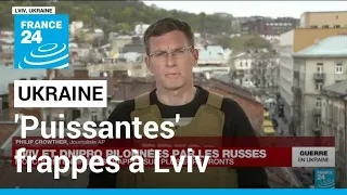 Ukraine : au moins sept morts après de "puissantes" frappes de missiles sur Lviv • FRANCE 24