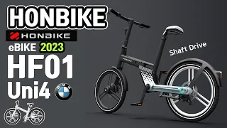 BMW Shaft Drive Style Without Chain, Horn Bike E-Bike 2023 HF01 Uni4