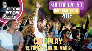 Superbowl 50 2016 - Coldplay, Beyonce & Bruno Mars Reaction - SO GOOD! 💛💚💙❤️‍🔥