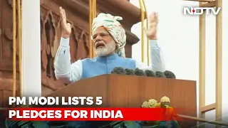 PM Modi's 5 Pledges: "Have To Shed Shackles Of Servitude, Be Proud" | Independence Day 2022