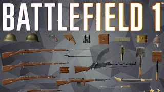 Battlefield 1 - All Weapons