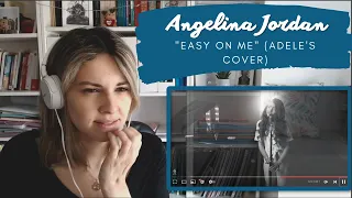 REACTING TO Angelina Jordan "Easy on me" (Adele's cover)