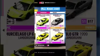 All Rare Cars In Forza Horizon 5