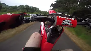 FIRST IMPERSSIONS! RUNNING IN MY 2019 CRF450R!