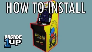 Arcade1Up PacMan Install Tutorial and UNBOXING