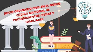 JUICIO ORDINARIO CIVIL EN EL NUEVO CÓDIGO NACIONAL DE PROCEDIMIENTOS CIVILES Y FAMILIARES