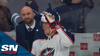 Jets Honour Patrik Laine And Jack Roslovic With Touching Tribute Video In Return To Winnipeg