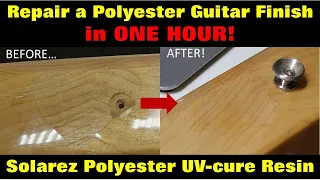 How to Repair a Polyester Guitar Finish