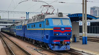 🇺🇦 "Перший рейс" Електровоз ЧС8-029 + ЧС4-131 з поїздом #769 Київ-Камянець-Подільський