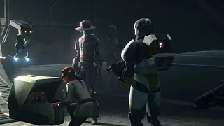 Cad Bane delivers bounty to Emerie - The Bad Batch Season 3 Episode 10