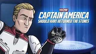 Как Капитан Америка Камни Бесконечности возвращал