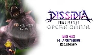 Final Fantasy Dissidia Opera Omnia - Boss 02 : Behemoth [Hard]